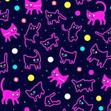 Illuminated Feline with Twinkling LED Accent Features(Pink)