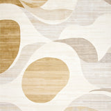 Heritage Weave Beige Contemporary Abstract with Artistic(Beige)