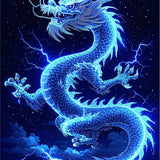 Dreamy Dragon Nebula Composition(Blue)