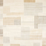 Contemporary Beige Area Abstract(Beige)