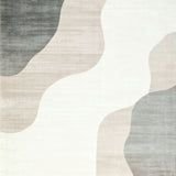 Canyon Whisper Area Subtle Ombre Beige Gray Abstract(Beige)