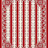 Noel Celebration Half Round Doorway Welcoming(Red)