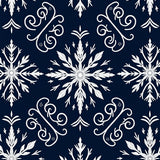 Festive Snowflake Winter Wonderland Semi Circle Welcome Entryway(Blue)