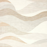 Elegant Beige Wave Non Slip Bath for Bathroom(Beige)