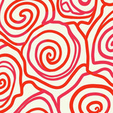 Swirling Spiral Contemporary with Curved Artistic(White)