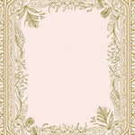 Classic Interlocking Trellis Overlay with Garden Vine Embellishments (Ivory) - ODIKA