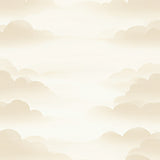 Whisper Cloud Gentle Beige Gradient Dreamy Home Decor(Beige)