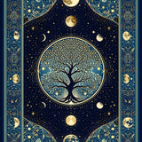Celestial Tree Motif(Blue)