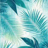 Exotic Lagoon Botanical Runner(Teal)
