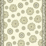 Damask Weathered Blossom Artistry Tapestry (Ivory) - ODIKA