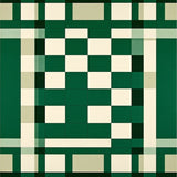 Bold Rustic Striped Composition(Green)