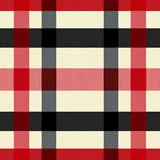 Classic Checkered Heritage Plaid with Bold Interlocking Stripes(Red)