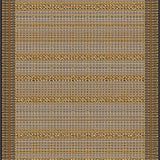 Chic Animal Print Area Beige Brown Viscose Look(Gold)