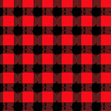 Highland Grid Festive Autumn Harvest Plaid Entrance Cover(Red)