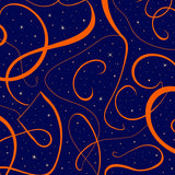 Mystical Constellation Abstract Artistry Horizon Celestial Blueprint (Blue)