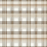 Contemporary Neutral Plaid Area with Beige and Light Brown Toned Squares(Beige)