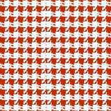 Farmhouse Checkerboard displaying Classic Styling(Red)