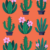 Prickly Southwest Plant Collection(Orange)