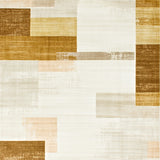 Abstract Earthy Geo Area for Indoor or Spaces(Beige)