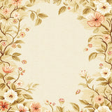 Desert Bloom Beige Palette with a Floral Inspired(Beige)