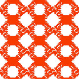 Checkered Buffalo Plaid Decorative Floor(Orange)