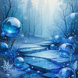 Contemporary Textured Surface Design(Blue)