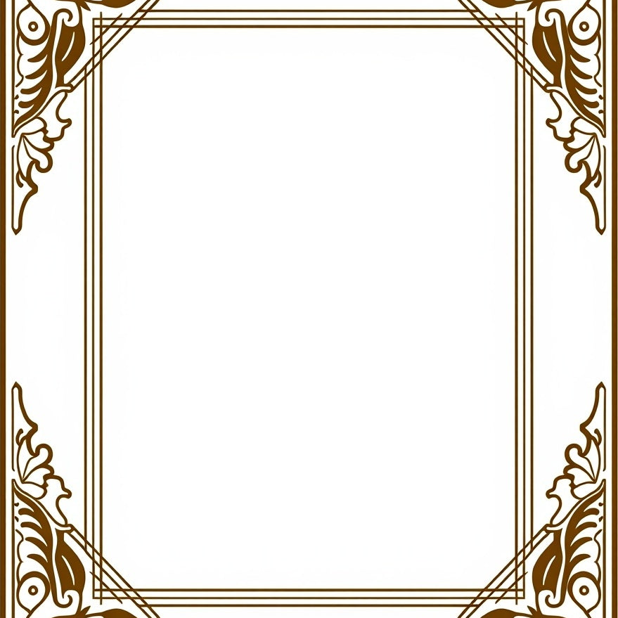 Art Interlocking Fan with Metallic Hints (Brown) - ODIKA