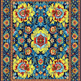 Stylish Colorful Geometric Touch(Blue)