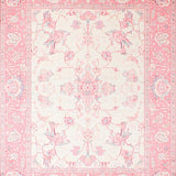 Whimsical Pink Botanical Scene(Pink)