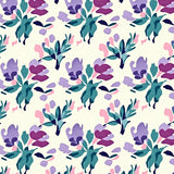 Enchanted Meadow Symphony Abstract Artistic(Purple)