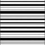 Modern Stripe with Contrasting Lines and Bold Graphic(Black)