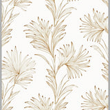 Abstract Marigold Blossom Design with Detailing (Gold) - ODIKA