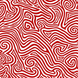 Holiday Cane Swirl Festive Peppermint Stripe Design(Red)