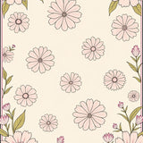 Whimsical Fairy Tale Garden Bloom Design Accent with Floral Charm(Beige)