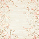 Elegant Floral Low Pile Area Boho Chic(Beige)