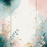 Abstract Watercolor Design(Beige)