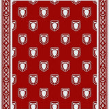 Stellar Heritage Tapestry With Legendary Clan Symbols(Red)