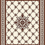 Traditional Mosaic Lattice Retro Exotic Treasure(Ivory)