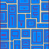 Urban Traffic Adventure Showcasing Interlocking Streets and Dynamic (Blue)