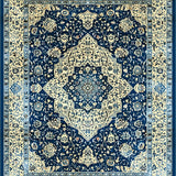 Heritage Collection Faded Area with Ornate Design(Blue)