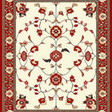 Beige Red Runner Light Foldable Indoor Kitchen(Ivory)