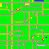 Energetic Road Track Fantasy Illustration(Green)