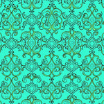 Tile Interlocking Mosaic Inspired Mediterranean Design (Blue) - ODIKA