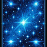 Charming Radiant Starburst Design(Blue)
