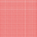 Winter Gingham Print with Symmetrical Grid Formation(Red)