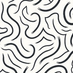 Modern Interlocking Arch Wave with Textured Design (Black) - ODIKA