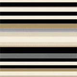 Contemporary Stripe Midnight Collection(Black)