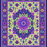 Artistic Psychedelic Patterned Elegance(Yellow)