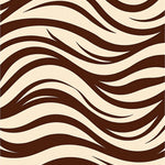 Dreamscape Rippled Abstract Waves (Brown) - ODIKA