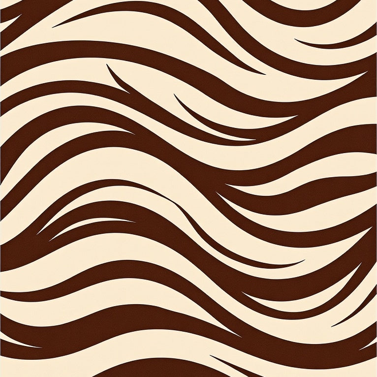 Dreamscape Rippled Abstract Waves (Brown) - ODIKA